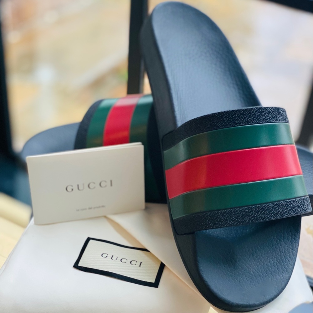 Classic Gucci Mens Slides